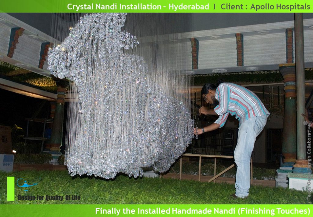 Crystal Nandi - The Chandelier Installation
